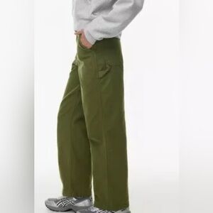 TNA - Aritzia  green Cargo Denim Pants